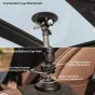 Vaxis Movmax teleskopinė šarnirodė 75-125 cm su viršutiniu priesosku ir reguliuojamomis apatinėmis kojomis stabiliam automobilio interjero POV filmavimui