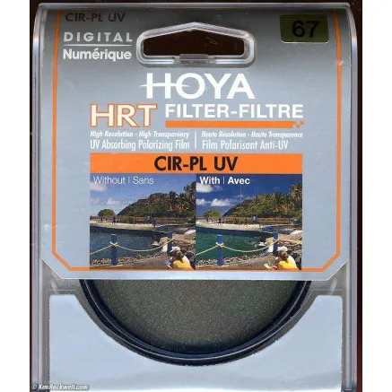 Hoya HRT 58mm CIR-PL polarizācijas filtrs
