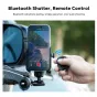 Vaxis Movmax Blade Arm telefonų laikiklis su Bluetooth nuotolinio valdymo pultu, saugus išmaniojo telefono tvirtinimas automobilyje ir vieno paspaudimo nuotraukų darymas
