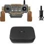 Vaxis Movmax INCONTROL bežiedinio stabilizatoriaus valdymo komplektas su anglies pluošto joystikais, medinėmis rankenomis, priėmėju ir apsaugine zip užtrauktuko pakuote