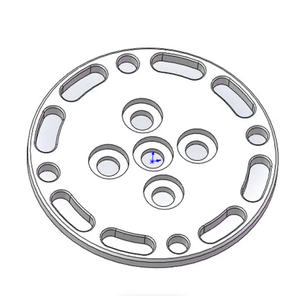 Vaxis MOVMAX RS Base Plate - Lightweight aluminum platform for DJI RS gimbals