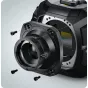 Blackmagic Design URSA Cine B4 objektyvo montavimo prietaisas tiesioginiam eteriniams objektyvams su optimizuota RGBW jutiklio optika ir sferinės aberacijos korekcija