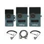 Vaxis Storm 1000S bežiedinio vaizdo transliacijos komplektas su vienu transliuotoju ir dviem priimtikliais, turintis HDMI/SDI 1080p60 įvestis ir išvestis, V-mount priedus bei žemos latencijos ryšį filmų ir transliacijų gamybai