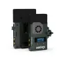 Vaxis STORM 1000S bevilkio video transliacijos komplektas su tvirtu metaliniu siųstuvu ir imtuvu, 1080p HDMI/SDI palaikymu, 350 metrų atstumu ir žema latencija profesionaliam filmavimui ir transliacijai.