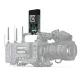 Vaxis STORM 1000S bevilkio video perdavimo komplektas su siųstuvu ant kameros konstrukcijos, su Arri objektyvu, HDMI/SDI sąsajomis ir daugeliu antenų, skirtų 1080p vaizdo perdavimui iki 350 metrų