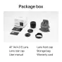 Viltrox AF 14mm f/4.0 FE ultraplatūs objektyvas pilnos komplektacijos su priekiniu ir galiniu dangteliu, objektyvo gaubtu, saugojimo maišeliu, vartotojo vadovu ir garantijos kortele