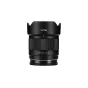 Viltrox AF 25mm F1.7 E objektyvas Sony E-mount APS-C kameroms su lotoso formos fūze ir patvariu metaliniu tvirtinimo žiedu.