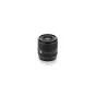 Viltrox AF 35mm F1.8 II FE objektyvas Sony E-mount fotoaparatams su juodu matiniu paviršiumi ir aiškiomis diafragmos žymėmis