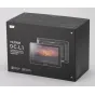 Profesinis Viltrox DC-L1 7 colių 4K60 HDMI lytinis kameros monitoris juodame originaliame pakete su vakaro peizažu ekrano vaizdo langelyje