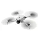 DJI Lito 1 bepilotis orlaivis skrydžio metu su besisukančiais propeleriais, priekio kameros vaizdo kampas, lengva konstrukcija pradedantiesiems, 4K vaizdo ir 8K nuotraukų galimybės