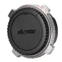 Viltrox EF-M1 Pro adapteris Canon EF/EF-S objektyvams Micro Four Thirds (M43) kameroms su autofokusu ir stabilizacija – priekinis vaizdas