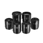Viltrox Raze AF pilnakadrinių kino objektyvų komplektas su DL prijungimu, įskaitant 16mm, 24mm, 28mm, 35mm, 50mm ir 85mm F1.8 objektyvus DJI Ronin 4D