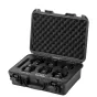 Viltrox Raze pilnakadrinių DL prijungimo kino objektyvų komplektas su 16-85mm f/1.8 objektyvais, skirtas DJI Ronin 4D, saugomas dėžėje