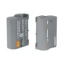 ZGCINE BT-EL15C 2400mAh ličio jonų baterija Nikon kameroms - priekinis ir galinis vaizdas su nuimamu apsauginiu dangteliu