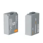 ZGCINE BT-EL25 1280mAh Nikon kameroms baterija - priekis su kontaktiniais pinais ir techninėmis specifikacijomis, nugara su ZGCINE logotipu