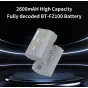 ZGCINE BT-FZ100 2600mAh visiškai dekoduota baterija Sony kameroms su greitu įkrovimu, 8 sluoksnių sauga ir tiksliu NP-FZ100 dydžiu