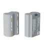 ZGCINE BT-W235 2400mAh litijaus jonų baterija Fujifilm kameroms - priekis ir šonas su techninėmis specifikacijomis