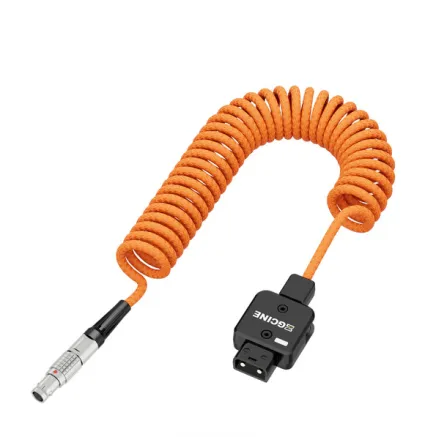 ZGCINE D-Tap to Lemo Straight 2Pin Male Power cable