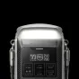 EcoFlow TRAIL 300 Plus nešiojama energijos stotis priekyje su apšviestu viršumi, rodantis ekraną su 99 valandų darbo laiku, 100% baterijos ir keliais USB-C bei USB-A prievadais lauko įkrovimui