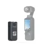 ZGCINE PK-H01 baterijos rankena DJI Osmo Pocket 3 kamerai su didintu 3200mAh talpa, greitu 17W užkrovimu ir USB-C duomenų perdavimu, su prijungtu prietaisu ir rankenos atgaline puse