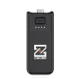ZGCINE PK-H01 baterijos rankena su USB-C prievadu, maitinimo mygtuku, LED indikatoriais ir ZGCINE logotipu, skirta kompaktiškam naudojimui.