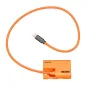 ZGCINE USB-C į LPE6 baterijos kablis, 60 cm ilgio, suteikiantis stabilų 8V energijos tiekimą kameroms, tiesioginėms transliacijoms ir ilgam vaizdo įrašymui.