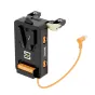 ZGCINE VM-VP5 V-Mount baterijos plokštė su 19.5V išvestimi Sony FX6 kamerai, turinti karšto keitimo palaikymą, USB-C PD ir D-Tap išvestis įvairioms energijos tiekimo galimybėms