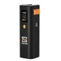 ZGCINE ZG-H50 baterijos rankena su 65 W USB-C PD įvestimi/išvestimi, D-Tap 14.8 V portu ir OLED ekranu, rodančiu 100% užkrovą, įtampą (16.8 V), galią (100 W) ir 20 V prijungimo indikatorių