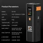 ZGCINE ZG-H50 52Wh nešiojama baterijos rankena su USB-C PD 65W įvestimi/išvestimi ir OLED ekranu kamerų maitinimui