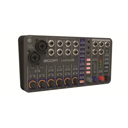 Zoom L-6 LiveTrak 10-Track Digital Mixer/Recorder