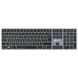 LogicKeyboard Dyslexie TITAN belaidė apšviesta klaviatūra su Dyslexie šriftu, ANSI išdėstymu ir dviguba Bluetooth bei USB jungtimi disleksijos turintiems vartotojams.