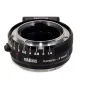 Metabones Contarex į Sony E-mount adaptorius juodai matine apdaila, su tiksliomis diafragmos valdymo žymėmis ir chromuotu variniu korpusu