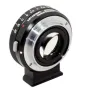Metabones Contarex į Sony E-Mount greitaveikis 0.71x su rankiniu diafragmos reguliavimo žiedu ir nuimamu Arca-tipo fotografijos statyvo pėda, matine juoda spalva