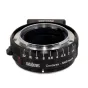 Metabones Contarex į Micro Four Thirds tinkantis adapteris juodo matinio apdailos su preciziškai apdirbta vario konstrukcija ir chromu apdaila, su diafragmos skalės žymėjimais nuo f/1.4 iki f/22.