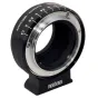 Metabones Contarex į Micro Four Thirds kameras adapteris juodas matinis, su preciziškai apdirbtu vario konstrukcija ir chromuota apdaila