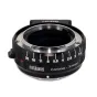 Metabones Contarex į X-Mount adaptorius juodas matine apdaila su diafragmos skalėmis nuo f/1.4 iki f/22, raudonu diafragmos valdymo indikatoriumi ir nuimamu statyvo pėdute.