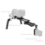 SmallRig peties stabilizatorius Classic Version 4480B su Mini Follow Focus 3010C ir belaidžiu valdymo pultu ergonomiškai kamerai, montuojamai ant peties