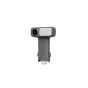 DJI OM Multifunkcinis modulis 2 su integruotu kameros objektyvu ir USB-C prievadu, skirtas geresniam vlogui ir sekimui.