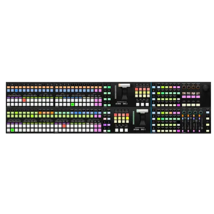 Skaarhoj Quick Pad V2 Black - 10 programmable buttons, PoE powered, compact 