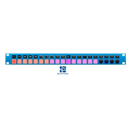 Skaarhoj Rack Pro 3 with Blue Pill Inside