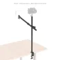 SmallRig 4938B stalo palaikymo komplektas su išsikišamu šakiniu, laikantis DSLR kameros ir LED šviesos panelį stabiliai fotografijai