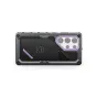 Tilta Khronos Samsung Galaxy S26 Ultra dėklas - Space Gray modulinis telefonų dėklas su priedų tvirtinimo vietomis ir anglies plaušų detalėmis