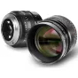 Meike 50mm f/0.95 objektyvas Sony E prijungimui su daugiasluoksniu danga ir 13 ašmenų diafragma, užtikrinančia išskirtinį bokeh ir rankinį fokusavimo valdymą.