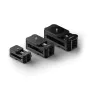 EdelKrone SliderAIR Nano modulinės slėdinės sistemos dalys su varikliniais slinkiais, skirtos lygiam kameros judesiui ir laiko sekos filmavimui