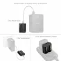 SmallRig USB-C Fujifilm NP-W235 2600mAh baterija su įvairiomis įkrovimo galimybėmis: iš nešiojamojo akumuliatoriaus, iš sieninio adapterio ir iš kameros įkroviklio