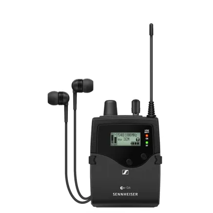 Sennheiser EK IEM G4 Stereo Bodypack Receiver with IE 4 Earphones (A1 470 to 516 MHz)