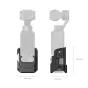 SmallRig metalinė dėžė DJI Osmo Pocket 4 (Basic Edition) su šaltakojine montavimo vieta ir greitai atlenkiamu magnetiniu sąsaju, šoninis vaizdas su matmenimis 59.9 x 46.6 mm