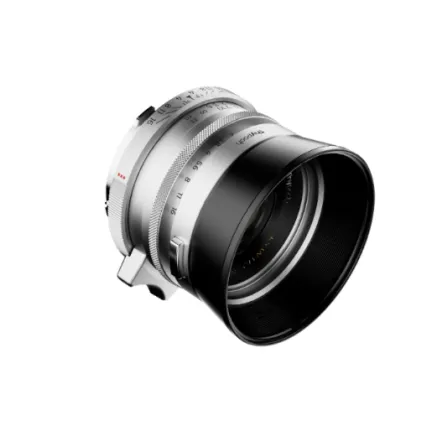 DZO Ksana 35mm f/2 ASPH. Full-frame Photo Lens_with Lens Hood (Leica M, Silver Chrome)
