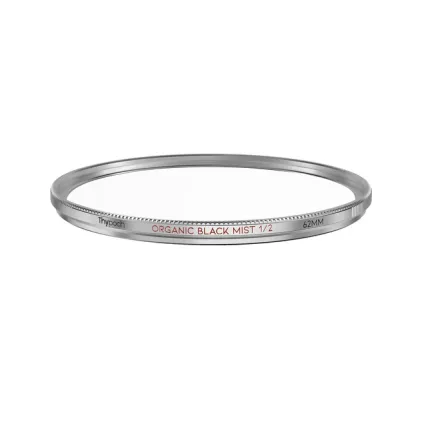 DZO Organic Black Mist Filter (62mm, Grade 1/2, Silver)