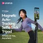 Ulanzi TT23M magnetinis automatinis sekimo selfie stovas su 360° AI sekimo funkcija, skirtas dinamiškiems judesiams ir turinio kūrimui lauke